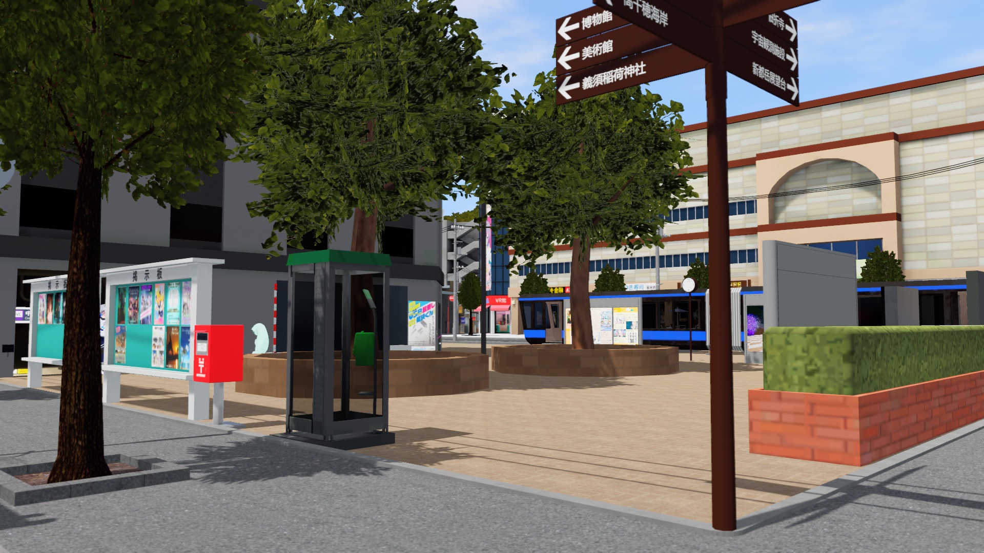 VRSNS「VRChat」内都市ワールド『Japan Street』(亜京市)